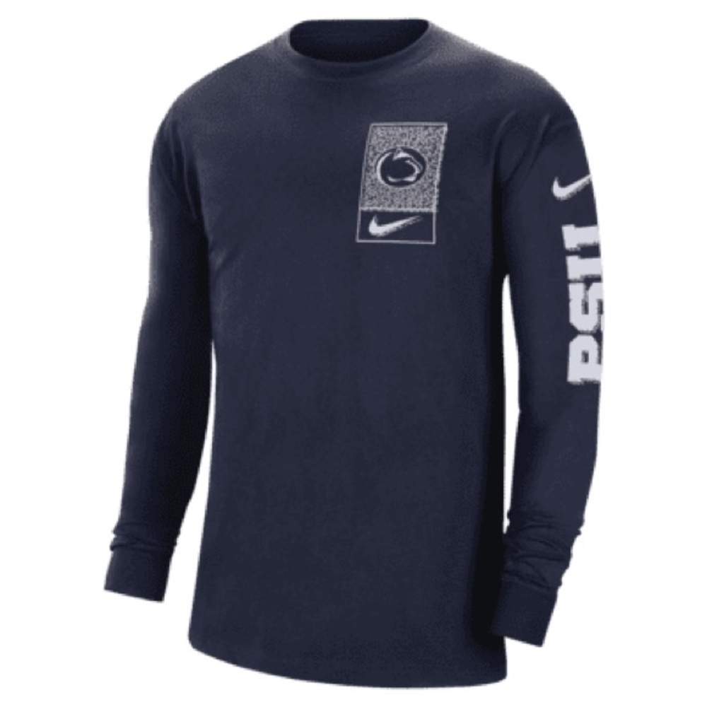 Mens Penn State Nike Long Sleeve Shirt